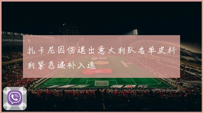 扎卡尼因伤退出意大利队名单皮科利紧急递补入选